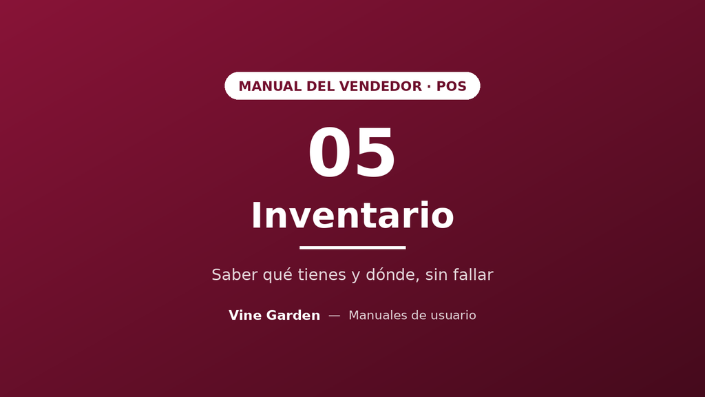 Inventario · POS