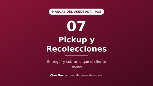 Pickup y Recolecciones · POS