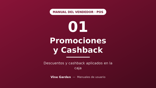 Promociones y Cashback · POS